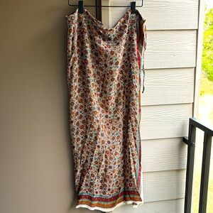 Malia Mills swim sarong skirt wrap Med